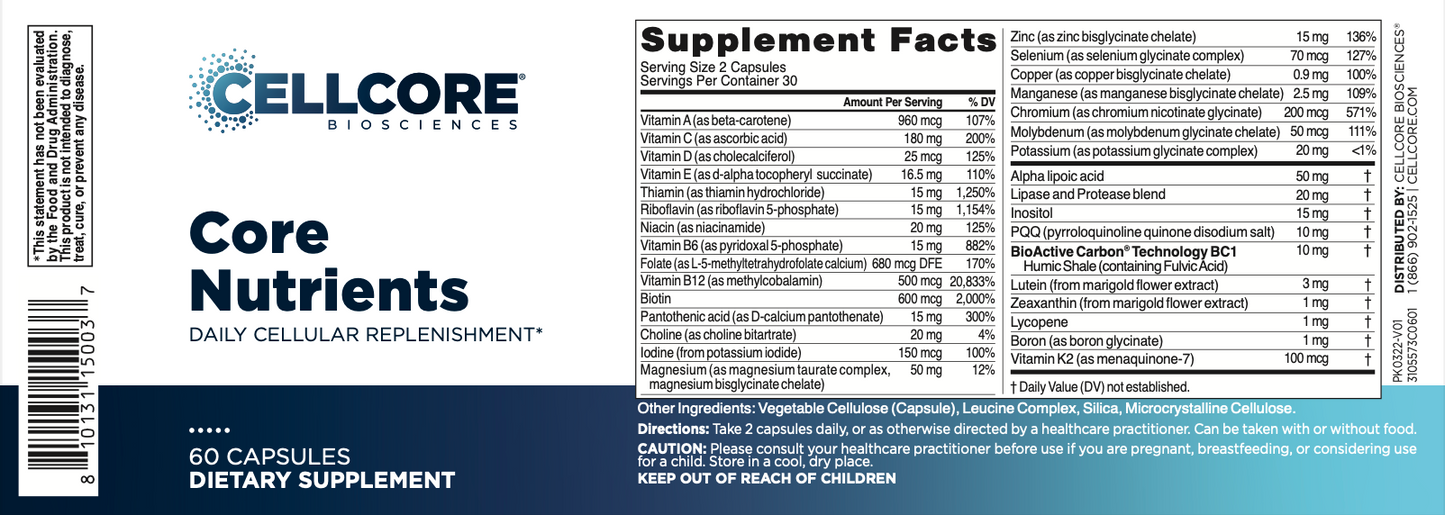 Core Nutrients 60 ct
